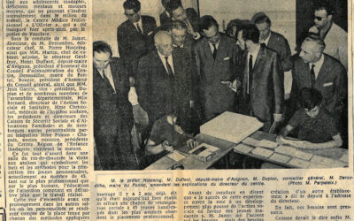 Articles / Presse : Création / Inauguration de L’OLIVIER (Juin 1966)