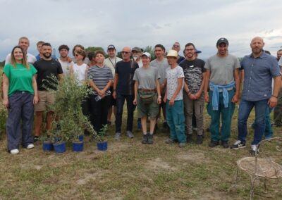 Inauguration du jardin potager de l’Association l’Olivier