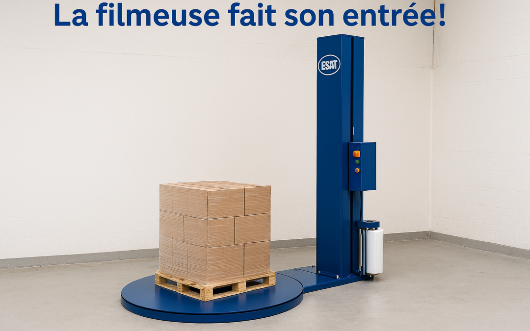 la filmeuse fait son entrée à l'ESAT de l'Olivier