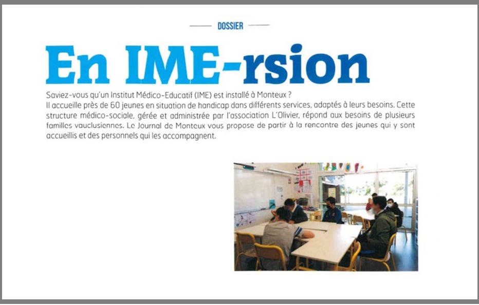 En IME-rsion